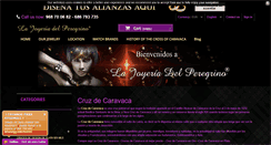 Desktop Screenshot of lajoyeriadelperegrino.com