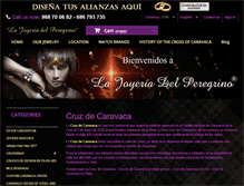 Tablet Screenshot of lajoyeriadelperegrino.com